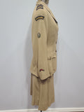 CWAC Canadian WAC Uniform: Jacket and Skirt <br> (B-34" W-24.5" H-34")