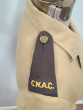 CWAC Canadian WAC Uniform: Jacket and Skirt <br> (B-34" W-24.5" H-34")
