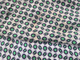 Green Print Dress (as-is) <br> (B-33" W-27" H-37")