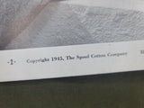 Sweater Pattern Booklet 1945