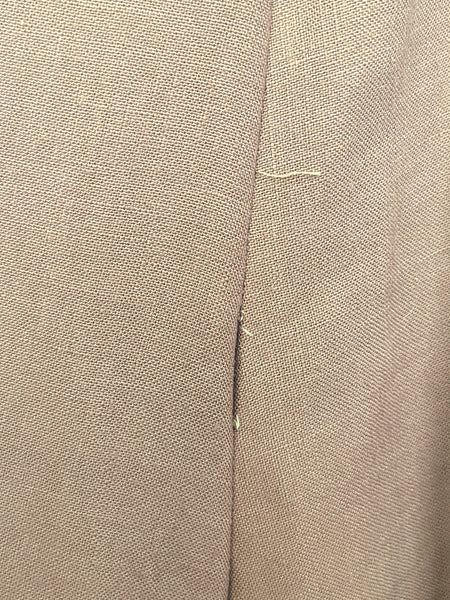 Burnt Orange / Tan Dress with Belt <br> (B-43" W-32" H-40")