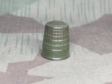 Green Bakelite Thimble Sewing Needle Holder