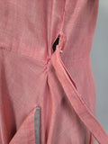Pink Wrap Dress <br> (B-39" W-26"-30" H-38")