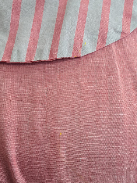 Pink Wrap Dress <br> (B-39" W-26"-30" H-38")
