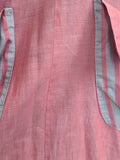 Pink Wrap Dress <br> (B-39" W-26"-30" H-38")