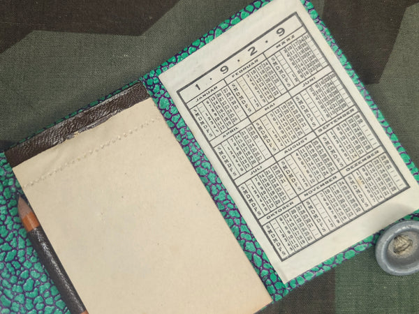 Berlin Pocket Notebook and Mirror 1929