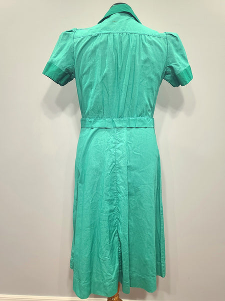 Green Workwear Dress <br> (B-45" W-36" H-44")