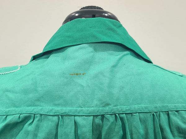 Green Workwear Dress <br> (B-45" W-36" H-44")