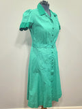 Green Workwear Dress <br> (B-45" W-36" H-44")