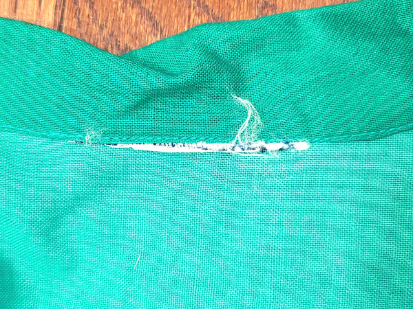 Green Workwear Dress <br> (B-45" W-36" H-44")