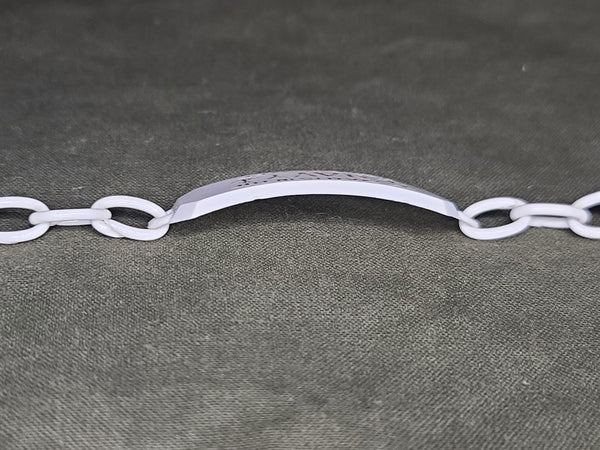 My Man is in the Navy Hands Off Sweetheart Bracelet