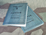 Luftwaffe Mid-Late War Soldbuch