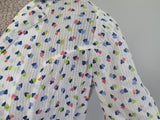 See-Thru Heart Print Dress <br> (B-37" W-25" H-37")