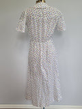 See-Thru Heart Print Dress <br> (B-37" W-25" H-37")