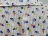 See-Thru Heart Print Dress <br> (B-37" W-25" H-37")