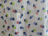 See-Thru Heart Print Dress <br> (B-37" W-25" H-37")