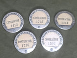 Libbey-Owens-Ford Glass Co. Contractor War Worker Badge
