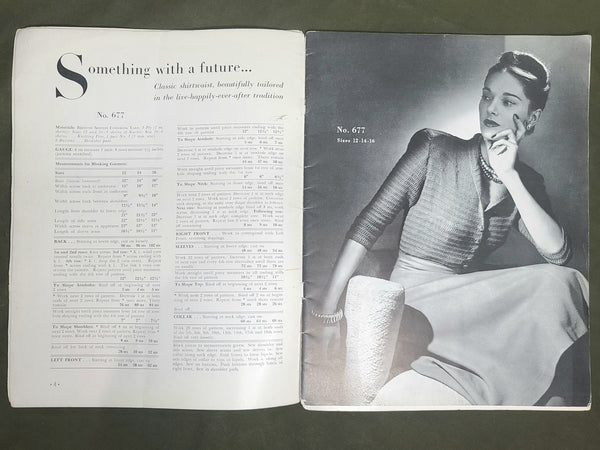 Beehive Hand Knits Pattern Book 1945