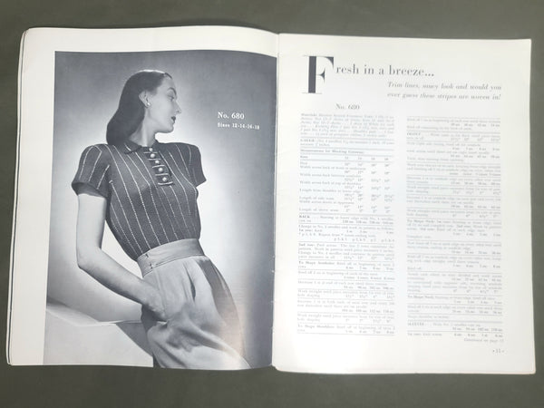 Beehive Hand Knits Pattern Book 1945