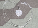 Behalt mich lieb (Keep me dear) Heart Necklace