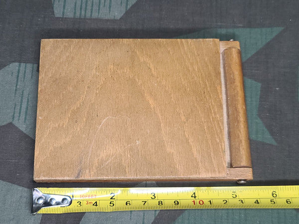 Wood Folding Pocket Mirror