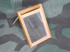 Wood Folding Pocket Mirror