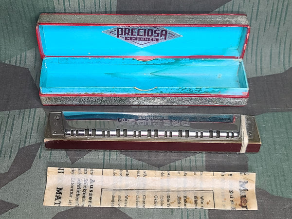 Preciosa Hohner D Harmonica in Box