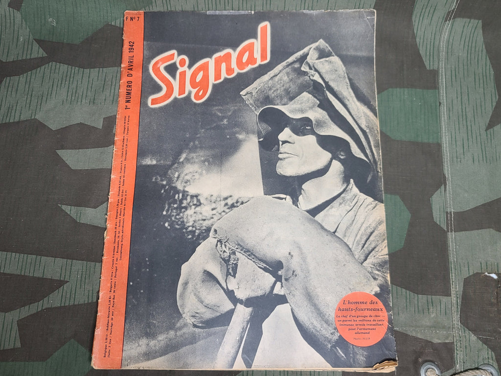 1 April 1942 Signal Magazine in French No. 7