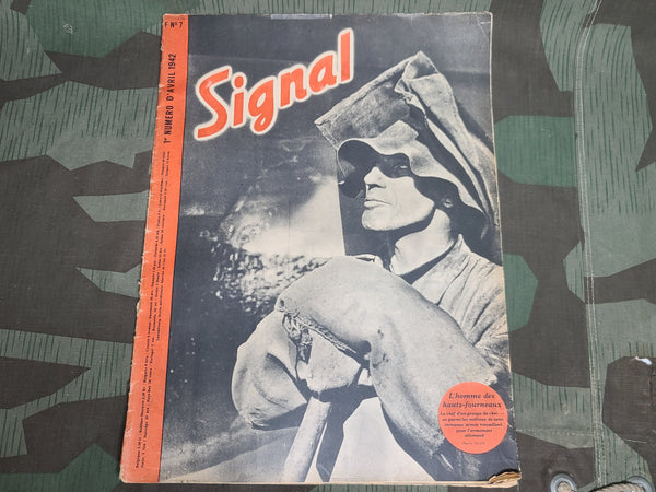 1 April 1942 Signal Magazine in French No. 7