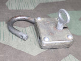 Large German Lock and Key