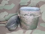 WWI Enamel Mess Kit