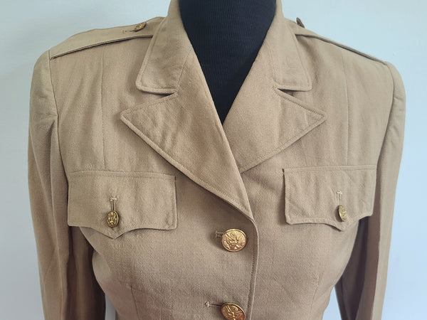 WAC Khaki Jacket 14R <br> (B-37" W-30.5")