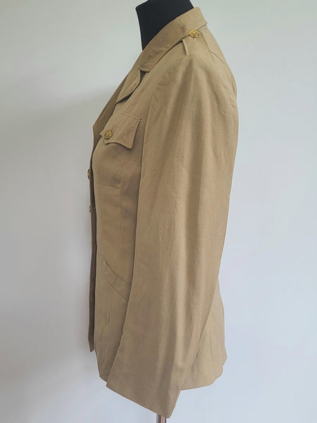 WAC Khaki Jacket 14R <br> (B-37" W-30.5")