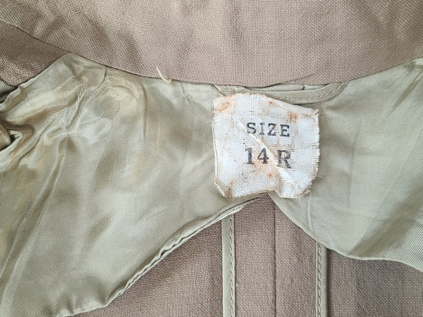 WAC Khaki Jacket 14R <br> (B-37" W-30.5")