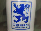 Löwenbräu München Stoneware Krug 1/2L