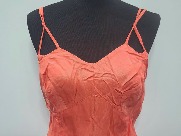Salmon Pink Bathing Suit <br> (B-38" W-31" H-41")
