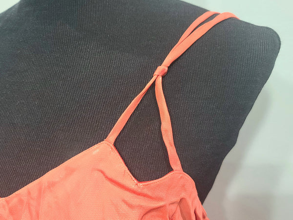 Salmon Pink Bathing Suit <br> (B-38" W-31" H-41")