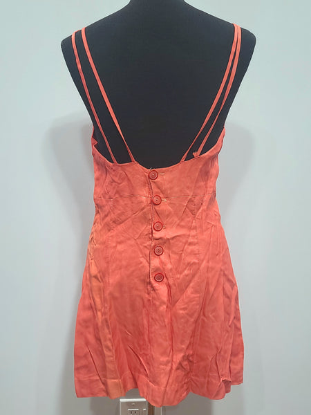 Salmon Pink Bathing Suit <br> (B-38" W-31" H-41")