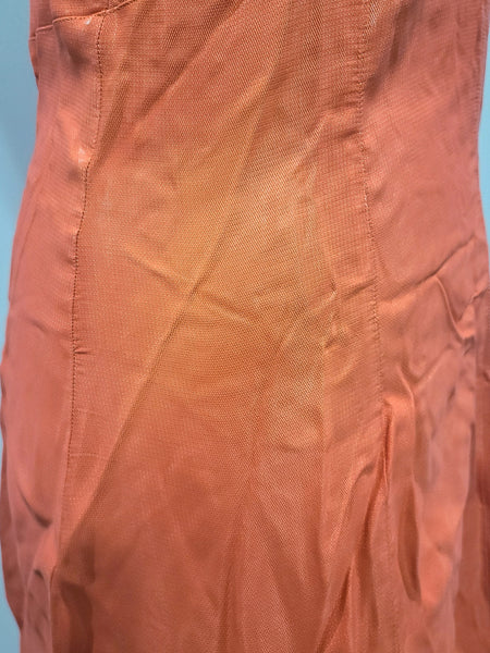 Salmon Pink Bathing Suit <br> (B-38" W-31" H-41")
