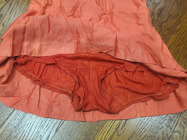 Salmon Pink Bathing Suit <br> (B-38" W-31" H-41")
