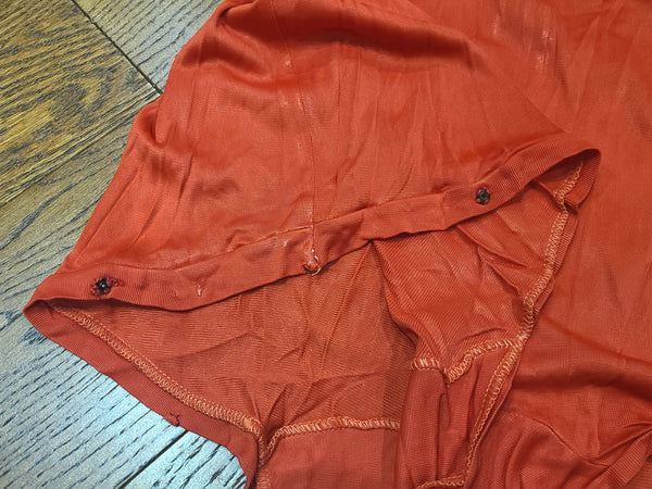 Salmon Pink Bathing Suit <br> (B-38" W-31" H-41")
