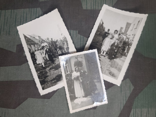 Luftwaffe Wedding Photos (Lot of 3)
