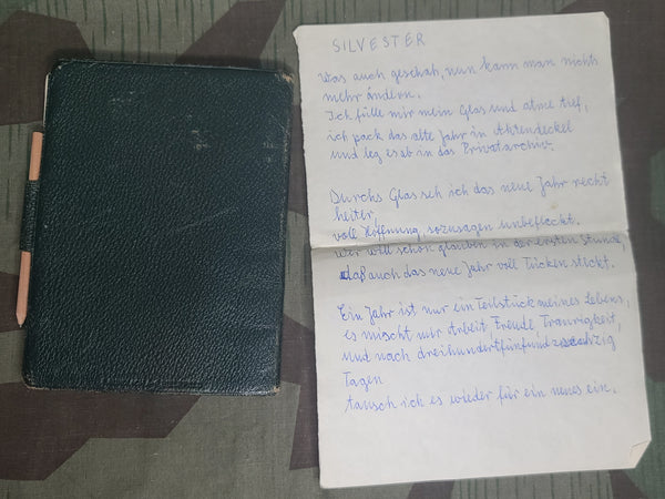 1940 Tagesmerkbuch Day Book Calendar