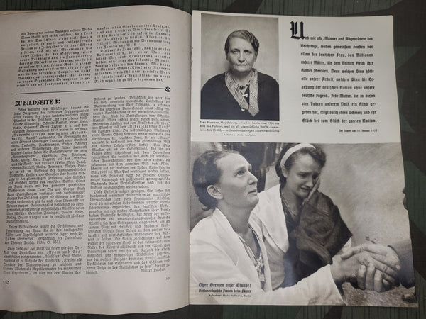 Der Schulungsbrief NSDAP Magazine March 1937