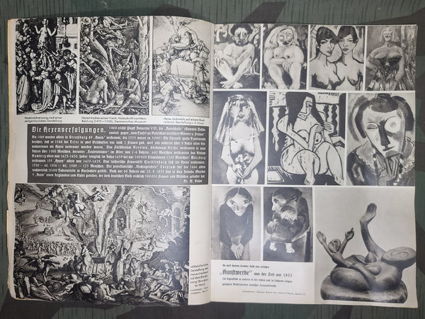 Der Schulungsbrief NSDAP Magazine March 1937