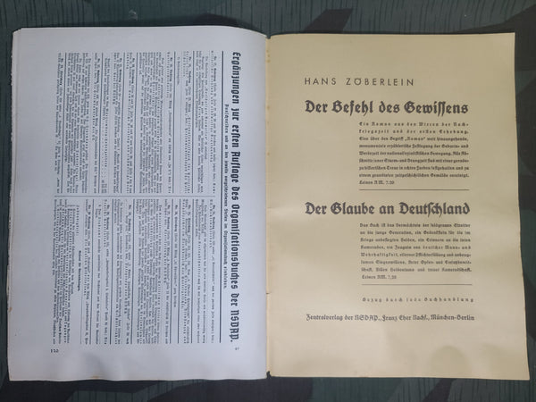 Der Schulungsbrief NSDAP Magazine March 1937