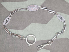 WWI 1916 Watch Chain In Eiserner Zeit