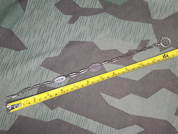 WWI 1916 Watch Chain In Eiserner Zeit