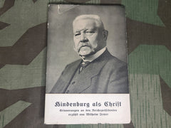Hindenburg als Christ Book 1935