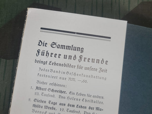 Hindenburg als Christ Book 1935
